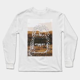 Vikings abstract Runestone Long Sleeve T-Shirt